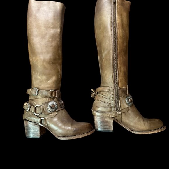 Freebird by Steven Shoes - Freebird Woman's Boots by Steven Madden Casper Brown 8.0